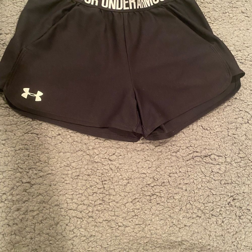 Under Armour Black Short W/Pockets Small Running - Picture 5 of 8